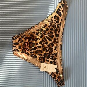 Leopard Print Bikini Bottoms